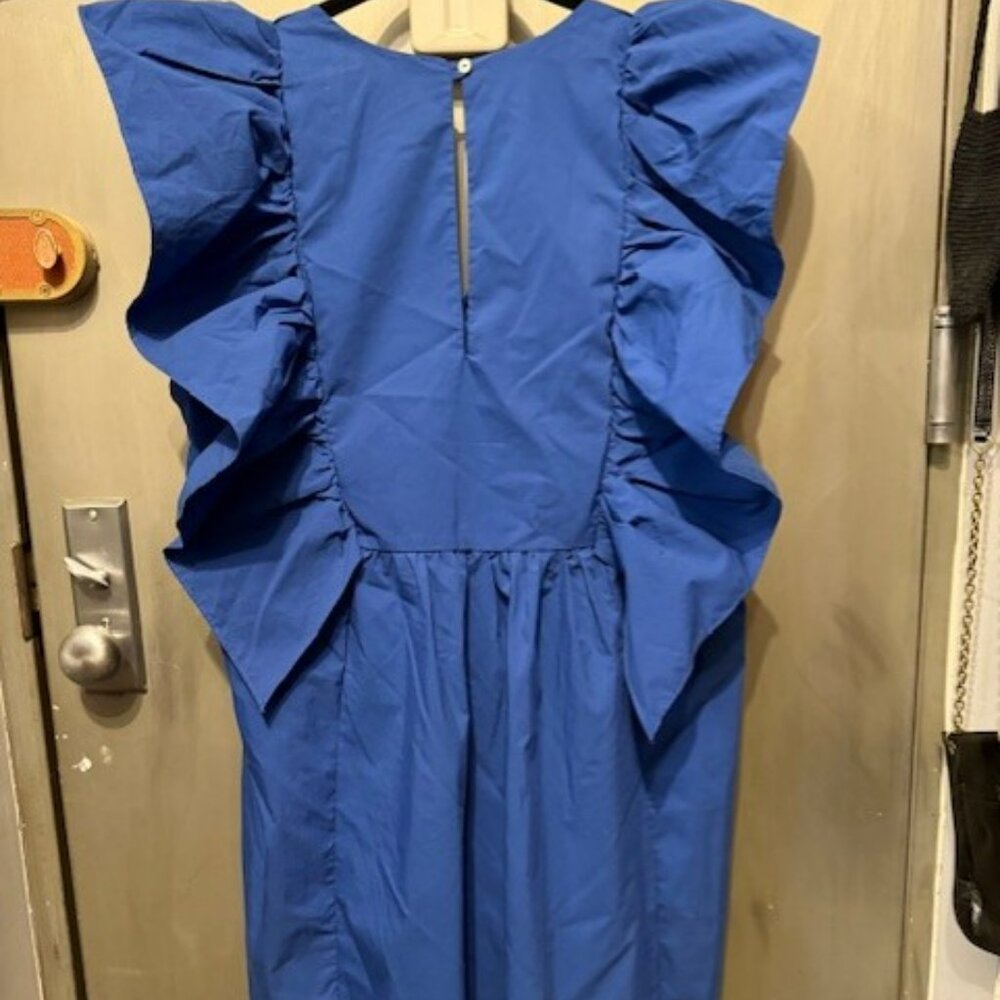 Ruffled Waistless Mini Bow Dress - Picture 13 of 16